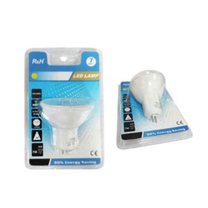 Λάμπα LED GU10 7W Θερμό Χρώμα 3000K – LED Bulb GU10 - sukki.gr