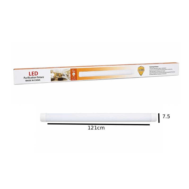 LED Μπάρα - Γραμμικό Φωτιστικό LED 121cm 100W 6500K - LED Linear Batten Light 100W 6500K - Image 4