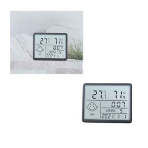 Ψηφιακό ρολόι υγρόμετρο - Digital Hygrometer clock - sukki.gr