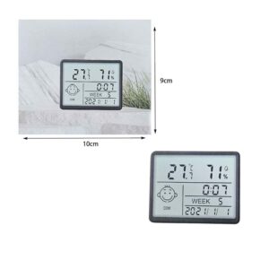 Alternative view of Ψηφιακό ρολόι υγρόμετρο - Digital Hygrometer clock