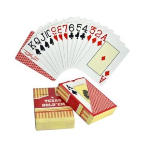 Texas Hold' Em Τράπουλα - Poker Plastic Playing Cards - sukki.gr