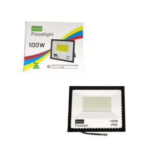 Mini Προβολέας IP66 Ισχύος 100W Ψυχρό φως – LED flood light - sukki.gr