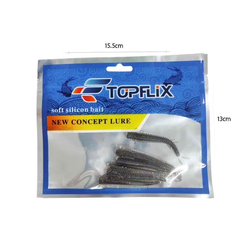 Σιλικονούχα Δολώματα Ψαρέματος 6cm- Fishing bait - Image 2