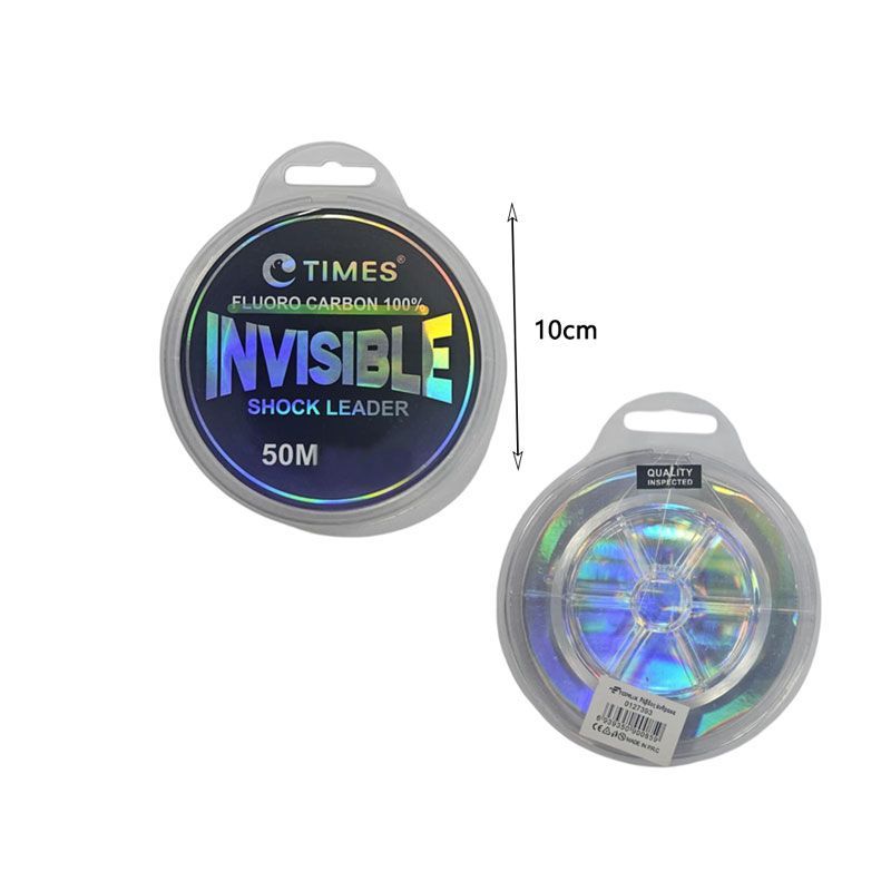 Πρόσθετη ενισχυτική διάφανη πετονιά #1 6LB 0.17mm - Invisible Shock Leader Fluorocarbon - Image 2