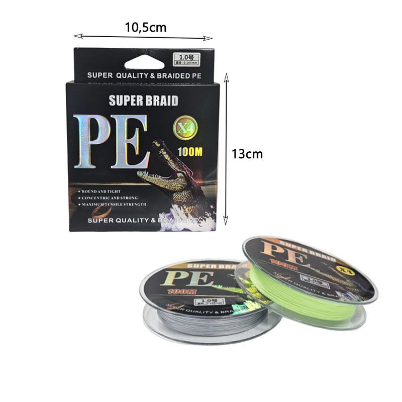 Νήμα Ψαρέματος / Πετονιά 100m X4 1.0 - Super Braid PE Fishing Line - Image 3