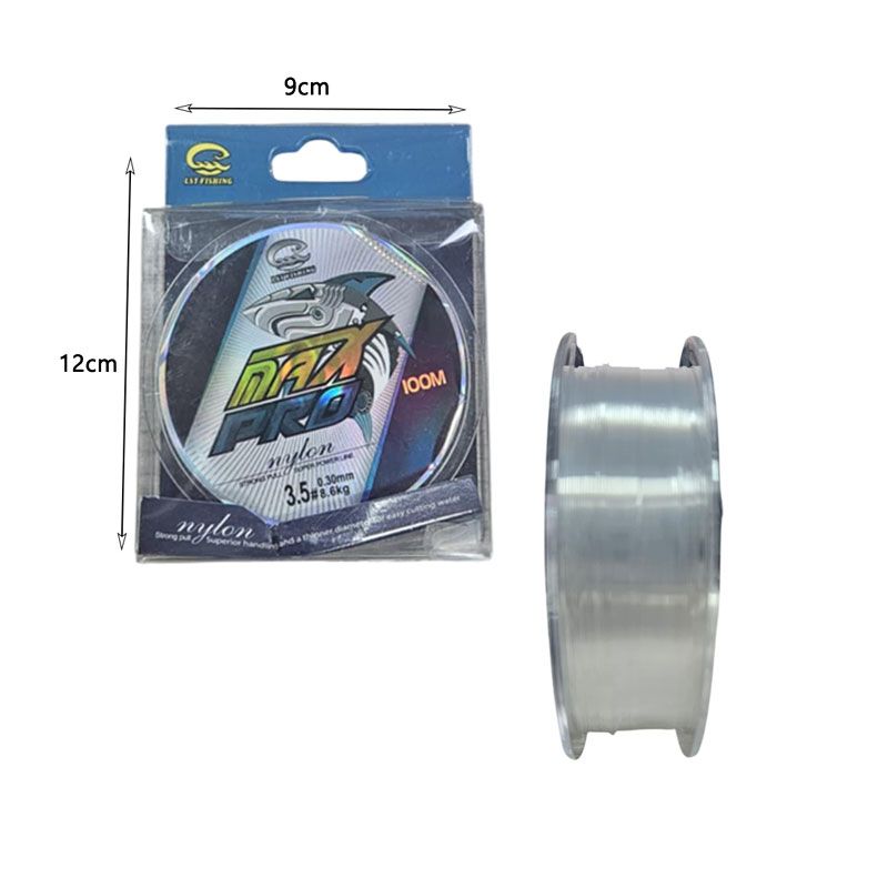 Νάιλον Πετονιά Ψαρέματος MAX PRO 100m – 3.5# 0.30mm / 8.6 kg - Nylon Fishing Line - Image 2