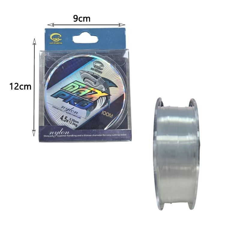 Νάιλον Πετονιά Ψαρέματος MAX PRO 100m – 4.5# 0.35mm / 12.0kg - Nylon Fishing Line - Image 2