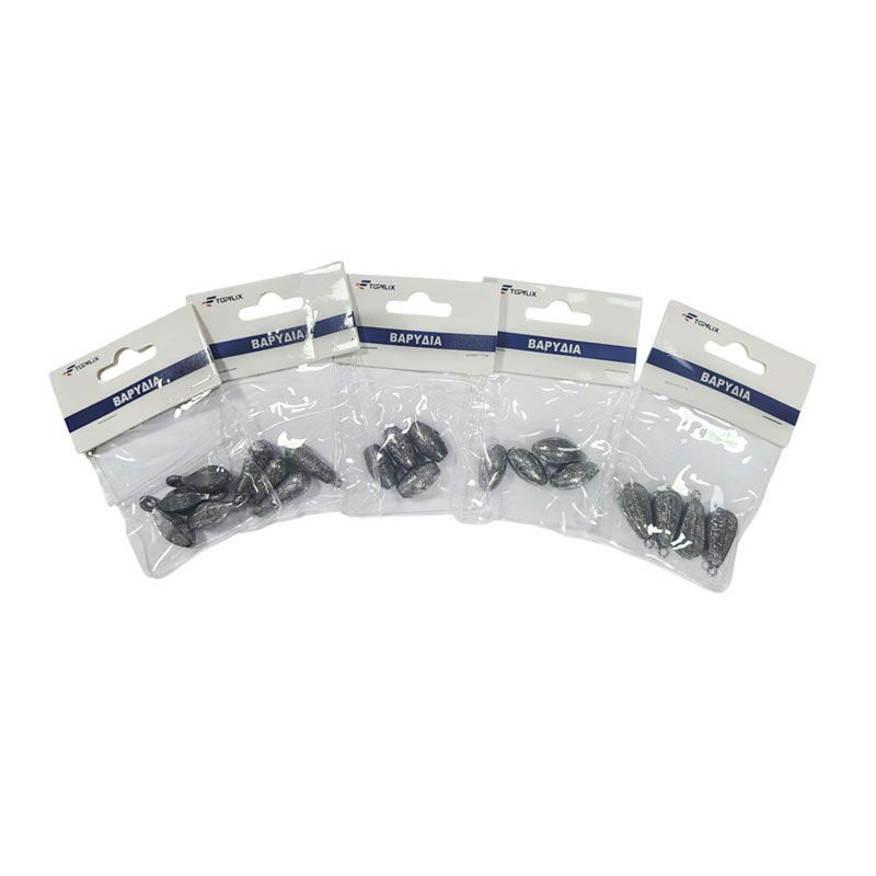 Βαρίδια Ψαρέματος 15g - Fishing Weights - sukki.gr
