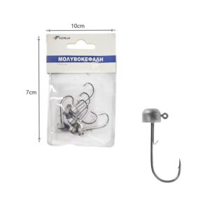 7g - Jig Head Hooks with Cylinder Head - sukki.gr