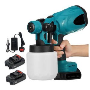 Πιστόλι Βαφής με 2 Μπαταρίες  - Professional Power Tools Portable Spray Gun Li-ion