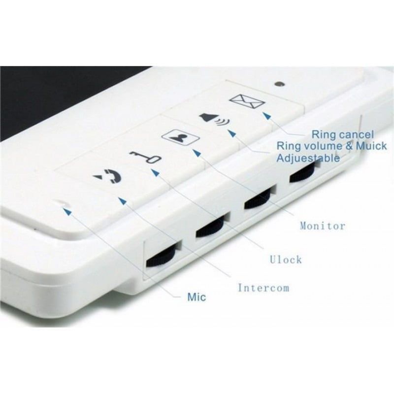 V70F Σετ Θυροτηλεόραση με Έγχρωμη Οθόνη 7" - Video doorphone for villa - Image 5