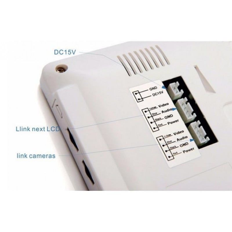 V70F Σετ Θυροτηλεόραση με Έγχρωμη Οθόνη 7" - Video doorphone for villa - Image 6