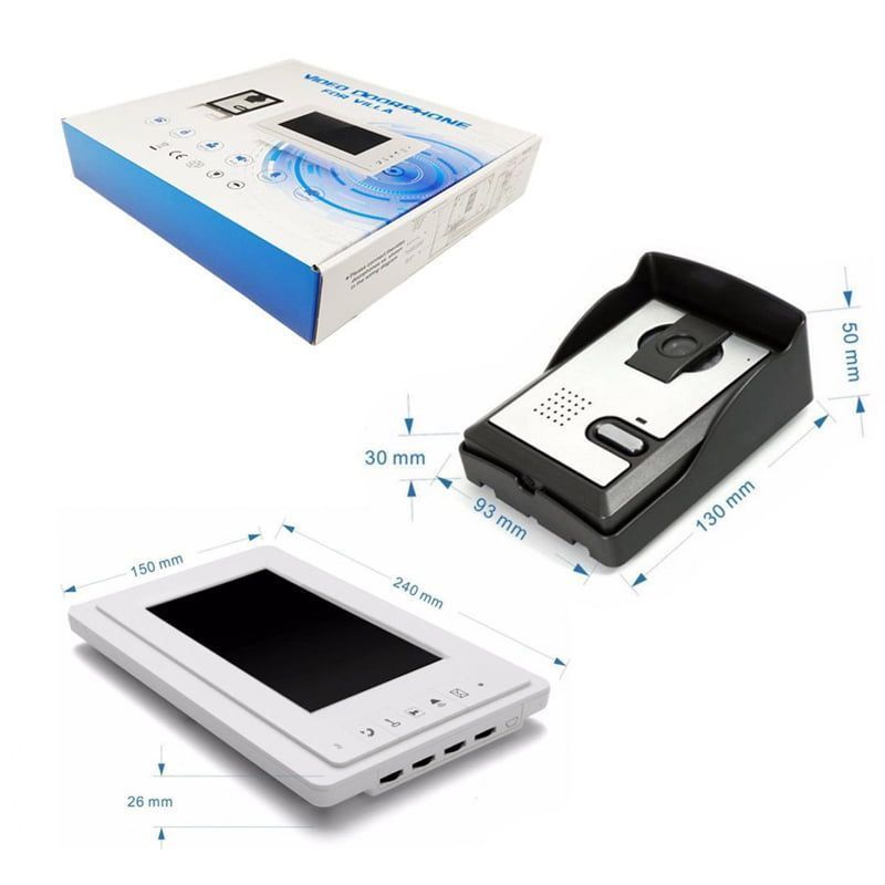 V70F Σετ Θυροτηλεόραση με Έγχρωμη Οθόνη 7" - Video doorphone for villa - Image 10