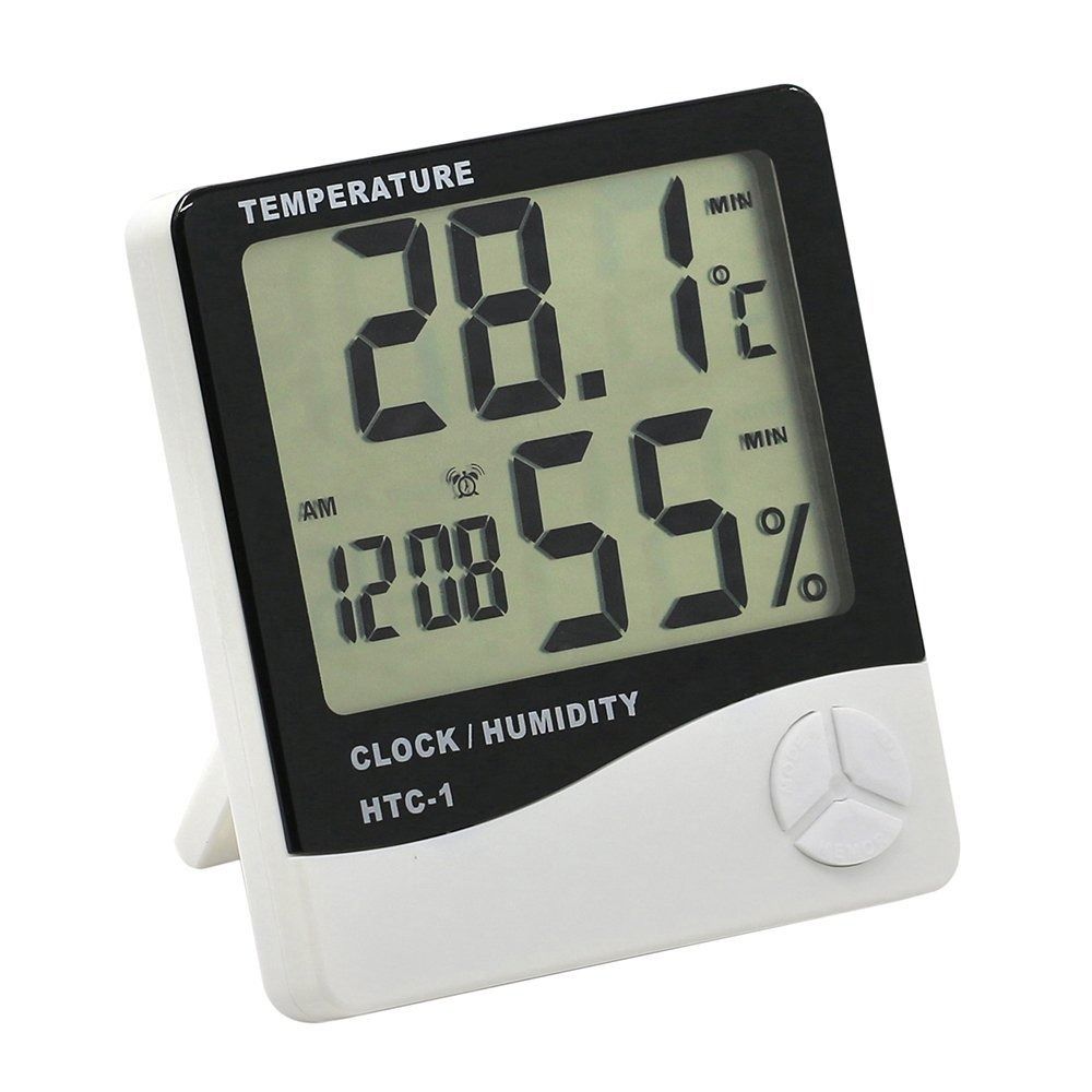 Θερμόμετρο - Υγρόμετρο HTC-1 - Clock humidity - Image 2