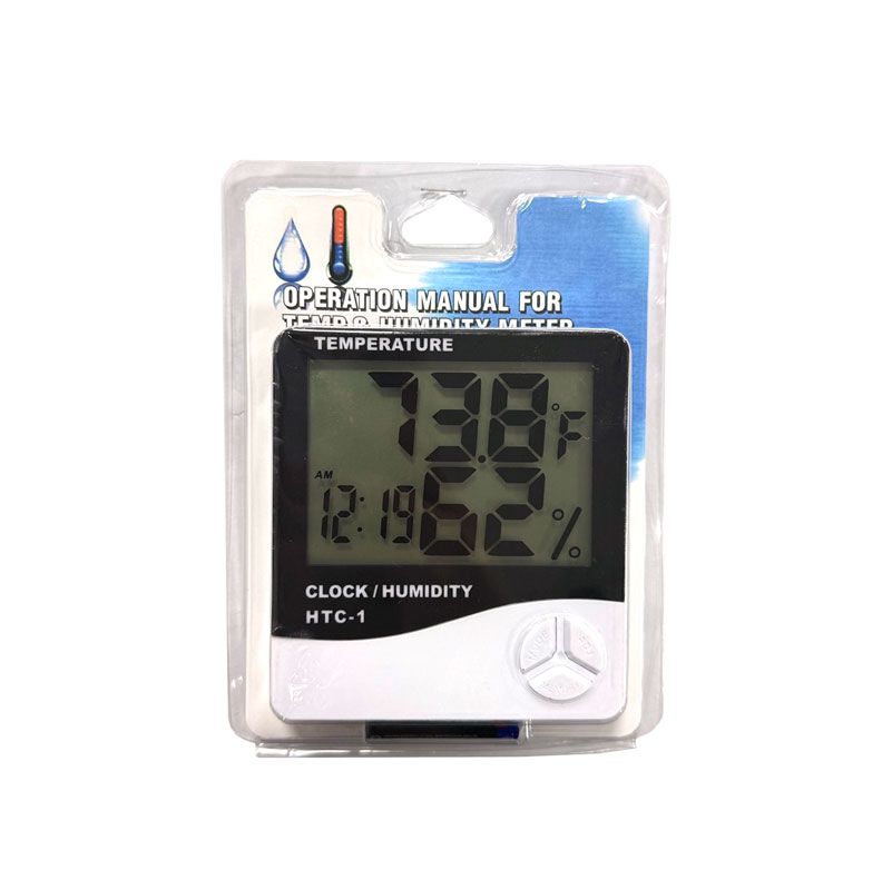 Θερμόμετρο - Υγρόμετρο HTC-1 - Clock humidity - Image 4