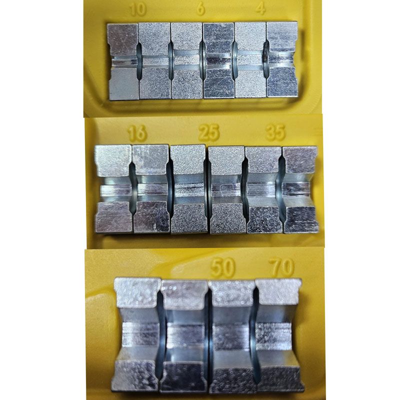 Υδραυλική Πρέσα Ακροδεκτών με Μύτες 4-70mm² YQK-70 - Hydraulic Crimping Pliers - Image 3