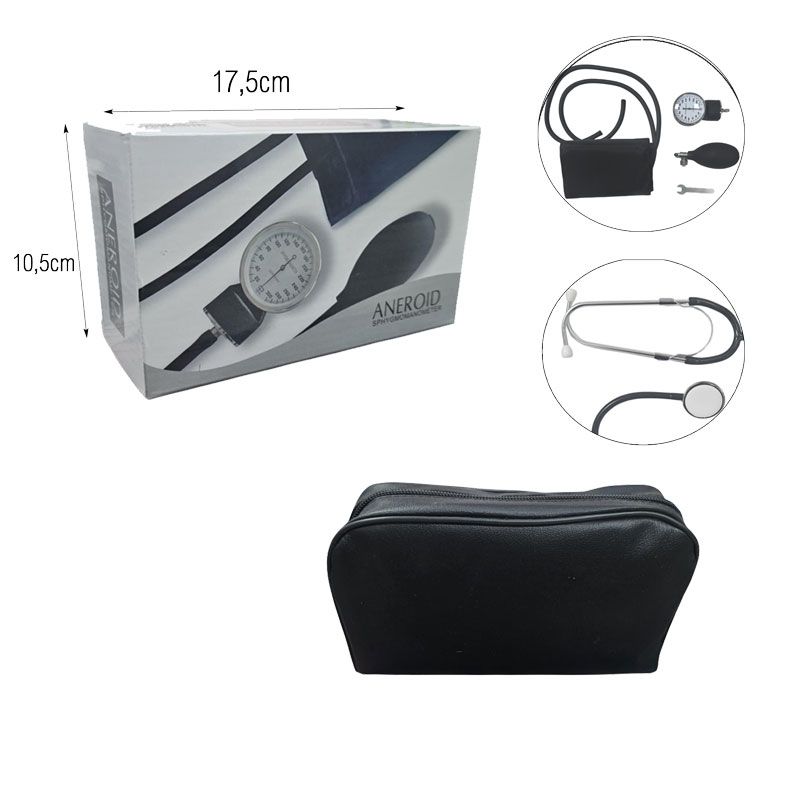 Aneroid Πιεσόμετρο Μπράτσου με Στηθοσκόπιο - Sphygmomanometer - Image 4