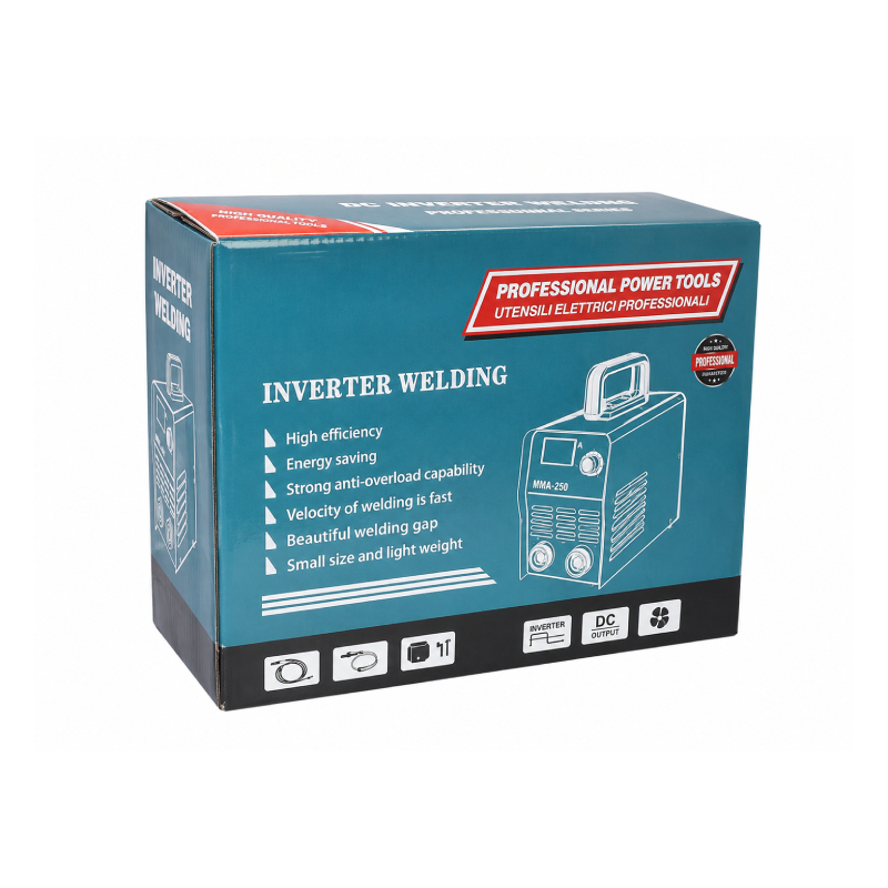 Ηλεκτροκόλληση Inverter MMA-300 Ψηφιακή με Οθόνη LCD - MMA-300 Inverter Arc Welding Machine with LCD Display - Image 3