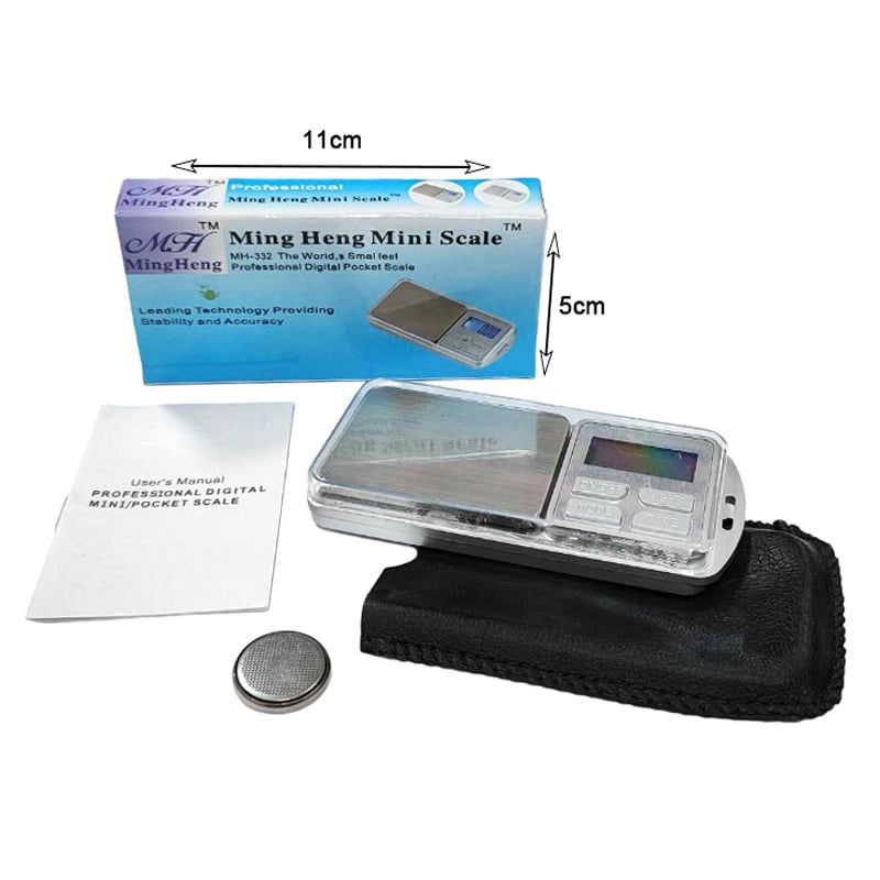 MH MingHeng Mini Ψηφιακή Ζυγαριά 0,01 - 100gr MH-332 - Mini Heng Pocket Scale - Image 3