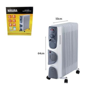 Alternative view of Nikura Καλοριφέρ Λαδιού 2500W+400W HY-C3-F - Oil Filled Electric Radiator
