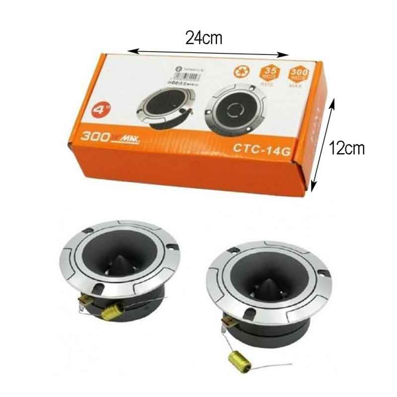 Pervoi Σετ Ηχεία Αυτοκινήτου CTC-14G 300Wmax – Car speakers - Image 3