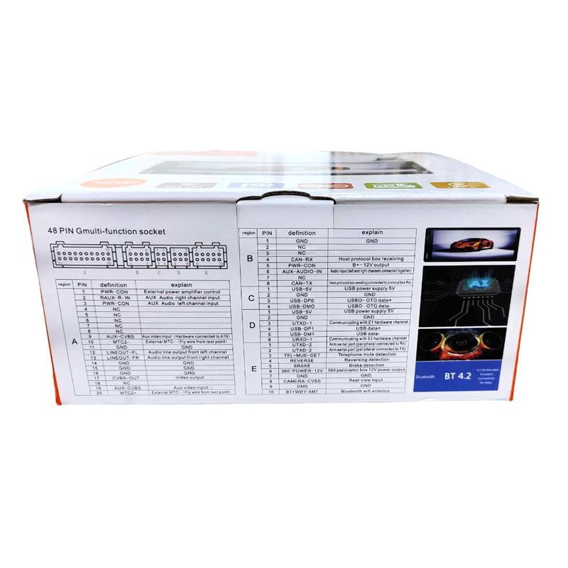 PerVoi οθόνη αυτοκινήτου 6.9" HD αφής 1DIN 2+32GB CTC-6890 - Car stereo player touch screen - Image 2