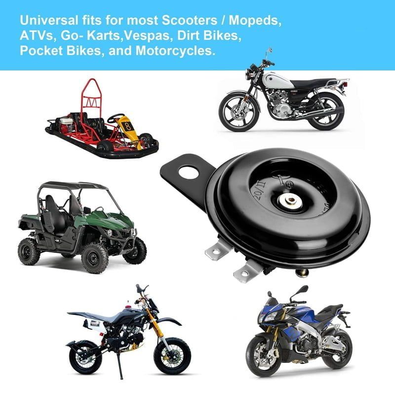 PerVoi CTC-418 Κόρνα Μοτοσυκλέτας/ Αυτοκινήτου 12V 2.5A 110dB - Horn Whistle Basin - Image 4
