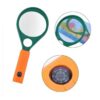 Μεγεθυντικός Φακός Χειρός με Πυξίδα 75mm NO.SG00754- Magnifying glass - sukki.gr