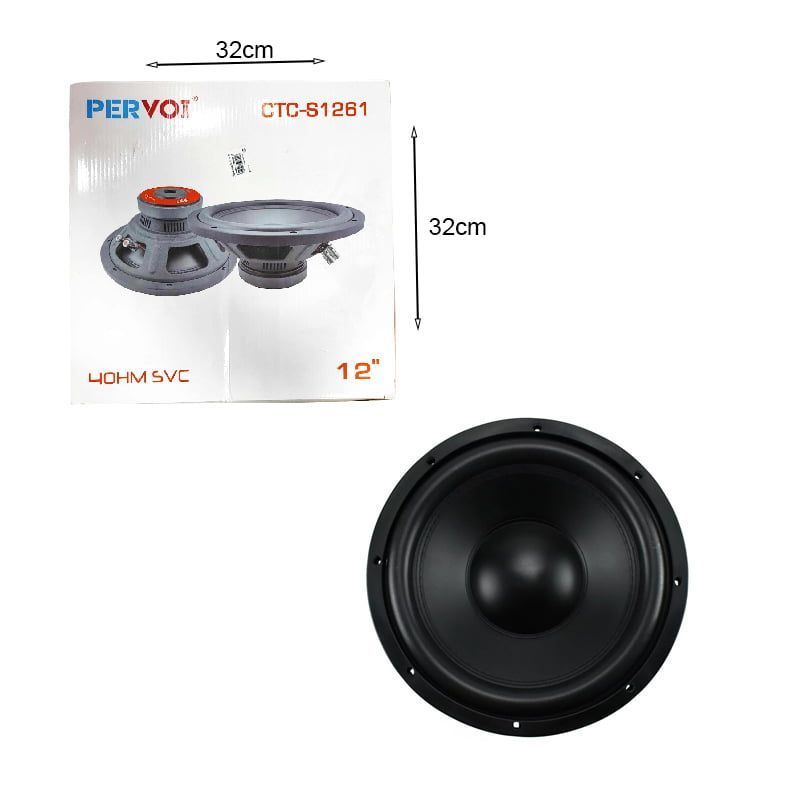 PerVoi Subwoofer Αυτοκινήτου 12″ 1500W CTC-S1261 - Active subwoofer Subwoofer Αυτοκινήτου - Image 5