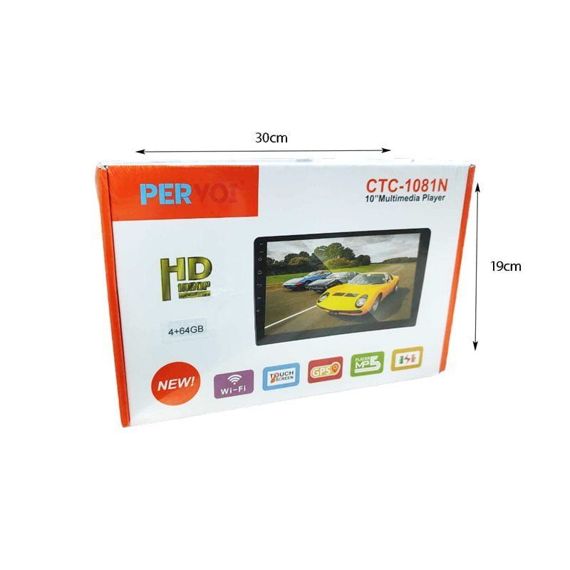 PerVoi Οθόνη Αυτοκινήτου 10" HD αφής CTC-1081Ν - Car touch screen - Image 2
