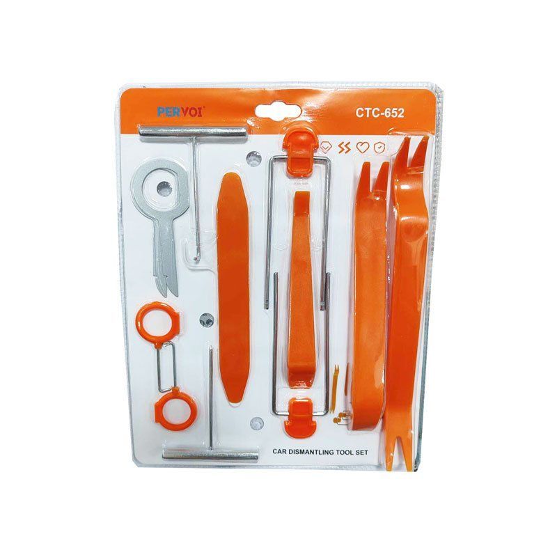 Pervoi Σετ εργαλείων αφαίρεσης πλαστικών CTC-652 - Car Dismantling Tool Set - Image 6