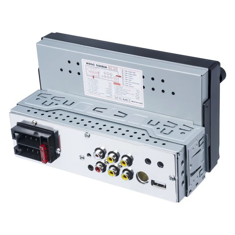 PerVoi Οθόνη αυτοκινήτου Ηχοσύστημα Bluetooth USB AUX MP5 FM 6.8″ 12V 60W CTC-6821 - Car 1 Din HD Touch Screen Rearview Function - Image 2