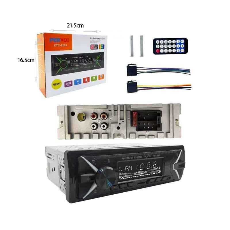 PerVoi Ηχοσύστημα Αυτοκινήτου 1DIN (Bluetooth/USB) CTC-2210 - Car MP3 player - Image 2
