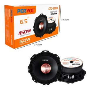 Alternative view of PerVoi Ηχεία Αυτοκινήτου Mid-Bass 6.5" 450W CTC-6568A - Mid-Bass Car Speakers
