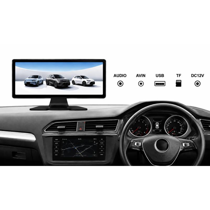 PerVoi Οθόνη Αυτοκινήτου 10.26" με Bluetooth, CarPlay & Android Auto CTC-1048B - Car Display with Bluetooth, CarPlay & Android Auto - Image 3