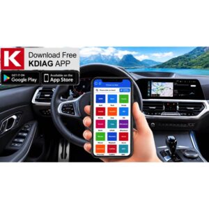 Alternative view of KONNWEI Διαγνωστικό Αυτοκινήτου OBD2 Bluetooth KDIAG - KDIAG Bluetooth OBD2 Car Diagnostic Scanner