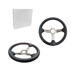 Τιμόνι Αυτοκινήτου Racing με Διάμετρο 35cm – Racing Car Steering Wheel 35cm - sukki.gr