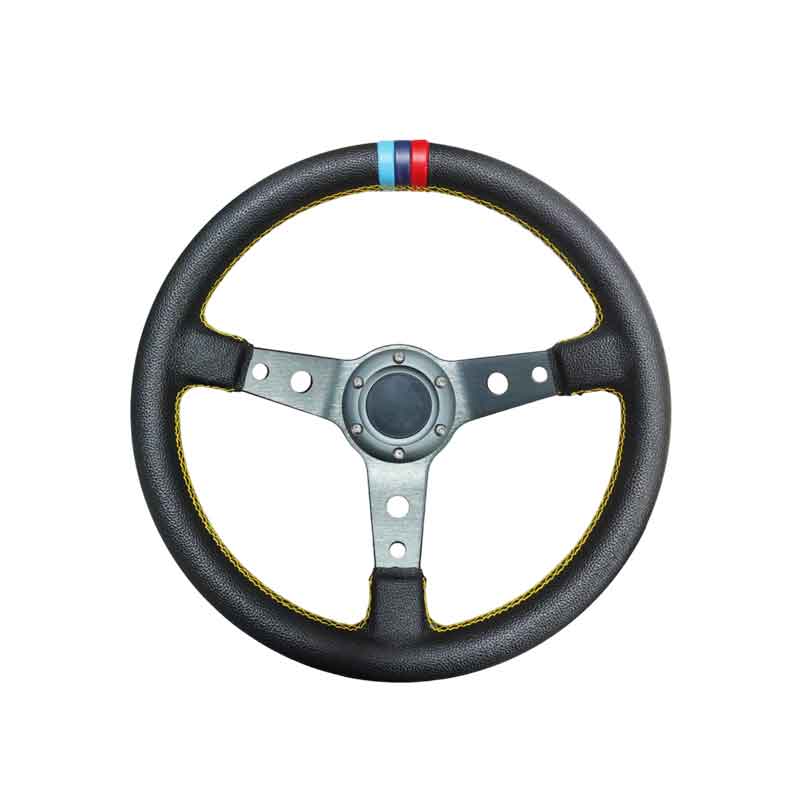 Τιμόνι Αυτοκινήτου Racing με Διάμετρο 35cm – Racing Car Steering Wheel 35cm - Image 2