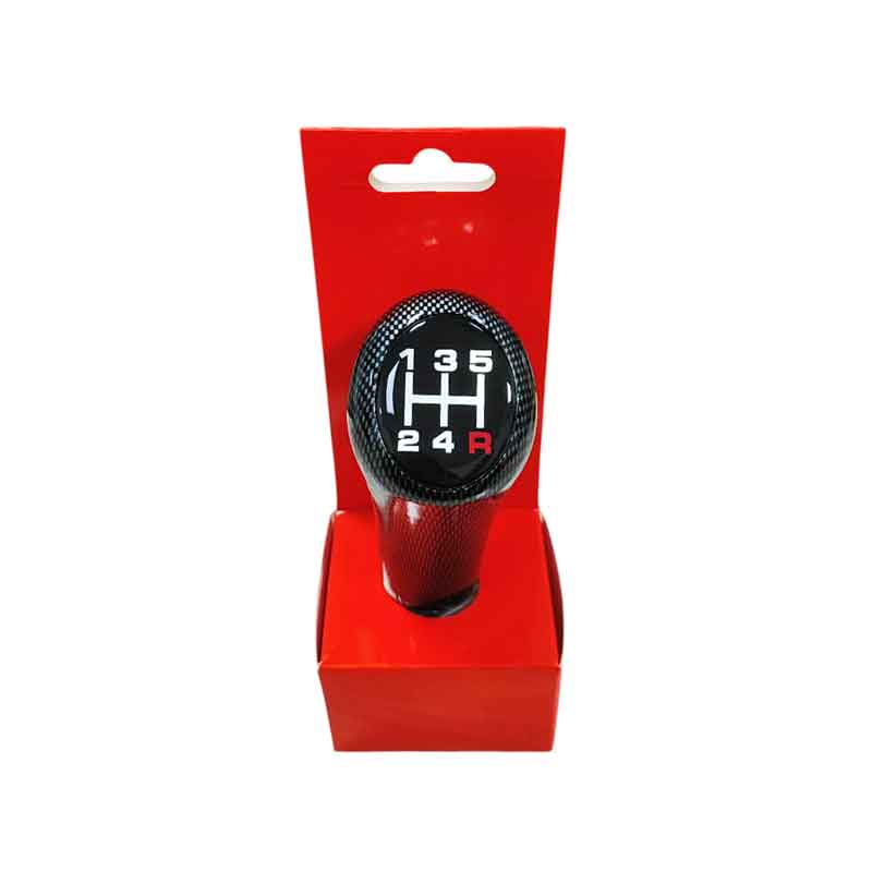 Πόμολο Λεβιέ Ταχυτήτων 5 Ταχυτήτων Carbon Look – 5 Speed Gear Shift Knob Carbon Look - Image 3