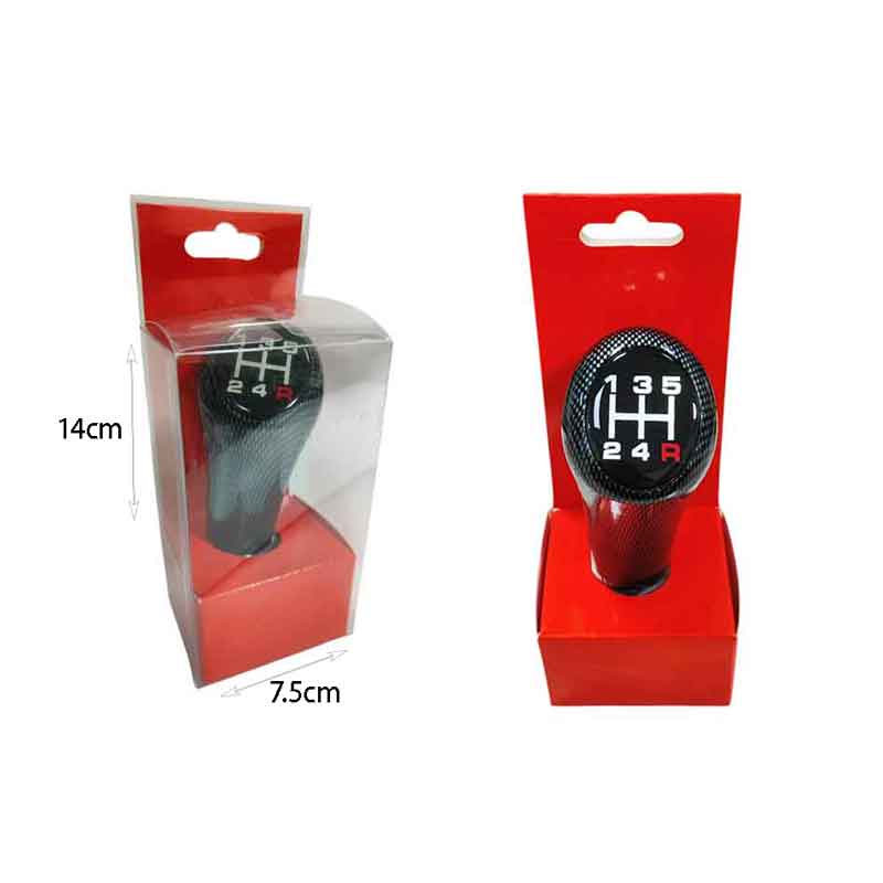 Πόμολο Λεβιέ Ταχυτήτων 5 Ταχυτήτων Carbon Look – 5 Speed Gear Shift Knob Carbon Look - Image 4