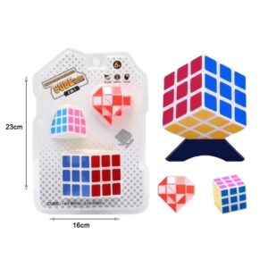 Alternative view of Cube series παιχνίδι κύβος 3in1 - Snake puzzle ruler cube toy
