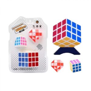 Cube series παιχνίδι κύβος 3in1 - Snake puzzle ruler cube toy - sukki.gr