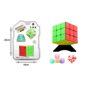 Alternative view of Cube series παιχνίδι κύβος 3in1 - Snake puzzle ruler cube toy