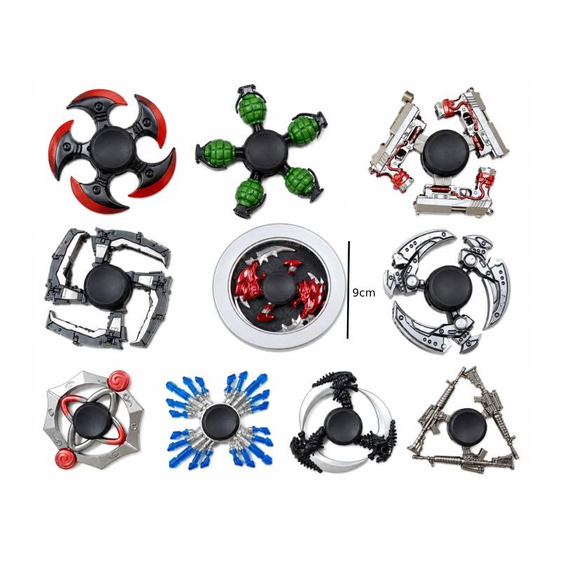 Spinner Χειρός Fidget Μεταλλικός - Metal Fidget Hand Spinner - Image 2