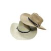Ψάθινο Καπέλο Καλοκαιρινό με Διακοσμητική Κορδέλα – Straw Summer Hat with Decorative Band - sukki.gr