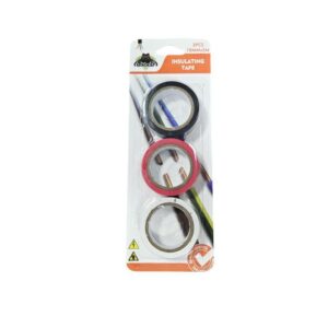 Bikbear Σετ Μονωτικές Ταινίες 3 Τεμαχίων 18mm x 5m - Insulating Tape Set - sukki.gr