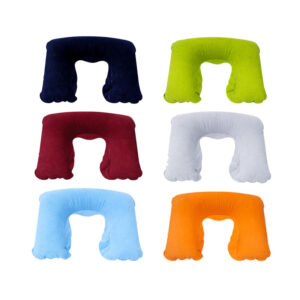 Φουσκωτό Μαξιλάρι Λαιμού Ταξιδιού 32x22cm - Inflatable Travel Neck Pillow - sukki.gr