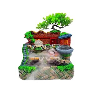 Διακοσμητικό Συντριβάνι Feng Shui - Resin craft bonsai running water ornament - sukki.gr