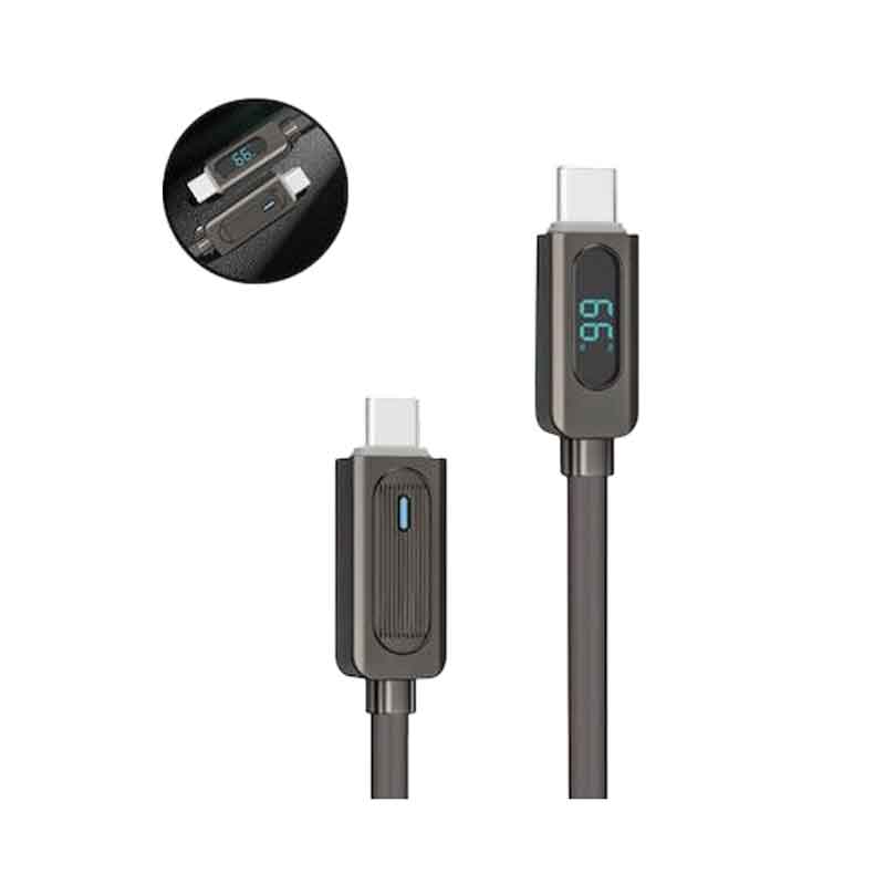 Andowl Καλώδιο γρήγορης φόρτισης TypeC σε TypeC 100W 1m Q-SJ533 - Data Cable - Image 2