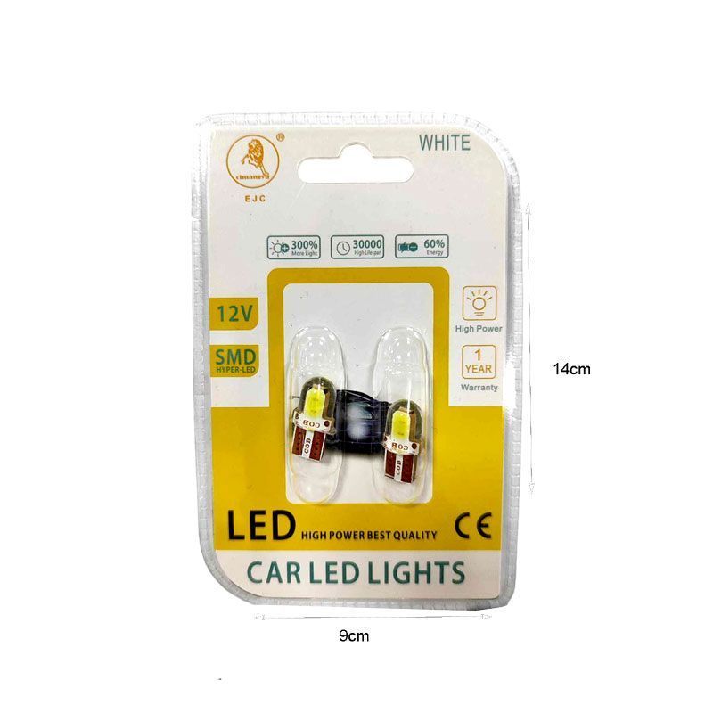 EJC Λάμπες Αυτοκινήτου T10-COB LED 12-24V 2τμχ ψυχρό φως - LED light - Image 4